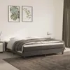 Cadre de lit sans matelas gris foncé 180x200 cm velours Voir les images du produit 2