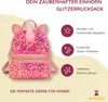 Kinderrucksack Glitzer Pailletten Mädchen, Produktbild-Vorschau 4