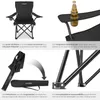 tectake® Set Campingstuhl Gil 80 x 48 x 84,5 cm Produktbild-Vorschau 5