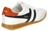Gola Torpedo Leather White/Black/Moody Orange Größe EU 46 Produktbild-Vorschau 10