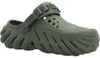 Sabot Del Marchio Crocs Del Modello 153003 Verde Anteprima dell’immagine prodotto 5
