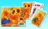 Piatnik 2274 Luxus Spielkarten - Van Gogh - Sun Flowers, Produktbild-Vorschau 4