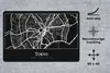 MuchoWow® Schreibtischunterlage Karte - Tokio - Stadtplan - Produktbild-Vorschau 2