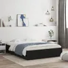 vidaXL Rám postele so zásuvkami čierny 150x200 cm materiál Náhľad obrázku produktu 2