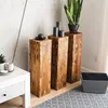 Pilastro decorativo in legno 75x20x20 cm - Pilastro rustico Anteprima dell’immagine prodotto 3