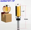 4Stk 8mm Schaft Bündigfräser Kopierfräser Oberfräser Produktbild-Vorschau 6