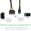 SATA-Stromkabel, SATA 15-Pin auf 6-Pin PCI Produktbild-Vorschau 6