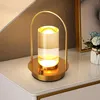 LED Dimmbare Tischlampe Kabellos,Akku Tischlampe Touch Produktbild-Vorschau 1