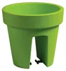 Prosperplast Blumentopf LOFLY RAILING Grün 24,5 cm Produktbild-Vorschau 2