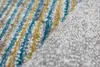 Abstrakter Teppich Wohnzimmer modernes gestreiftes Muster Produktbild-Vorschau 4