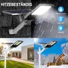 Collage of a solar street light in different settings and weather conditions, with feature callouts. Anteprima dell’immagine prodotto