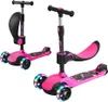BremToy Kinderroller, Tretroller mit LED-Rädern, Kinder Produktbild-Vorschau 1