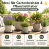 Pflanztopfuntersetzer Mira Anthrazit Ø 34cm - Frostsicher & Produktbild-Vorschau 8