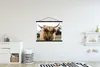 MuchoWow® Textilposter Schottischer Highlander - Kuh - Gras Produktbild-Vorschau 2
