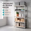 IvoQ Lagerregal – 180 x 90 x 40 cm – 5 verstellbare Böden – Produktbild-Vorschau 6