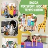 HECKBO Kinder Turnbeutel mit Sichtfenster & Dschungel-Motiv Produktbild-Vorschau 31