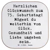 Mr. & Mrs. Panda weinglasuntersetzer Spruch 75. Geburtstag Produktbild-Vorschau 1