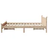 Massivholzbett ohne Matratze 135x190 cm Kiefernholz Produktbild-Vorschau 5