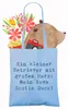 Mr. & Mrs. Panda Shopping Tasche Spruch Nova Scotia Duck Produktbild-Vorschau 3