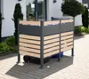 Kovový kryt odpadkového koše Westmann Planum 2x240 L vzhled Náhled obrázku produktu 3
