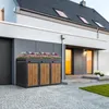 ML-Design 3-košový box na odpadky se stříškou na sázení, Náhled obrázku produktu 10