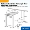Geschirrspüler | Exquisit GSP9109-451D weiss | 9 Maßgedecke Produktbild-Vorschau 9
