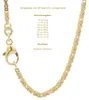 Goldkette Königskette Breite 3,5 mm 585 - 14 Karat Gold Produktbild-Vorschau 2