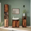 Specchio bagno Vicco Kiko Rovere rustico 45 x 60 cm, Model Anteprima dell’immagine prodotto 4