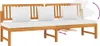 vidaXL Lehátko s krémově bílými polštáři 200x60x75 cm Náhled obrázku produktu 6