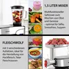 Robot da cucina Syntrox Germany 2000 W 12 L con tritacarne Anteprima dell’immagine prodotto 5