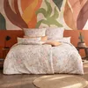 Estella Mako-Satin Bettwäsche 135x200 Nikola orange Paisley Produktbild-Vorschau 7