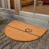 Astra Fußmatte COCO SMART Creme 40 x 60 cm - Halbrund Produktbild-Vorschau 2
