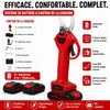 AJIEQAQ Accusnoeis voor takken, 21V, borstelloze motor, 2x Productafbeelding-voorbeeld 21