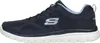 A side view of a single navy blue Skechers sneaker. Anteprima dell’immagine prodotto
