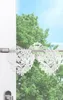 Scheibengardine Plauener Spitze - Blütenherz  (Bx H) 64cm * Produktbild-Vorschau 4