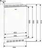 Exquisit Unterbau-Kühlschrank UKS115-3-080E weiss | Produktbild-Vorschau 7