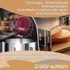 Lindenstein 20 cm Tortenring verstellbar + Tortenschneider Produktbild-Vorschau 3