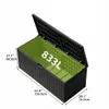 Gartenbox 833 L, XXL Aufbewahrungsbox mit Gasdruckfeder Produktbild-Vorschau 2
