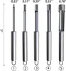 6-teiliges Entkerner- und Entkernerset für Obst und Gemüse, Produktbild-Vorschau 2