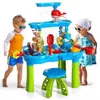 Tavolino con sabbia e acqua per bambini a 3 livelli – Anteprima dell’immagine prodotto 1