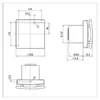 Maico ECA 150 ipro ventilatore assiale silenzioso per bagno Anteprima dell’immagine prodotto 7