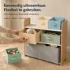 ALVIX Speelgoedrek NESTA 6 met 6 uitneembare opbergboxen, Productafbeelding-voorbeeld 5