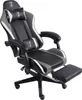 A gaming chair with a footrest is shown against a white background. Produktbild-Vorschau