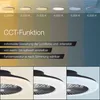 BRILLIANT Plafonnier LED avec ventilateur SALERNO | Ø 49cm Voir les images du produit 5