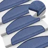 vidaXL 15 ks rohoží na schody modré 65 x 24 x 4 cm Náhled obrázku produktu 2