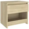 Nachttische 2 Stk. Sonoma-Eiche 40x30x39 cm Holzwerkstoff Produktbild-Vorschau 9