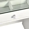 MENZZO Coiffeuse moderne avec 13 tiroirs et plateau en Voir les images du produit 6