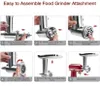 Fur Kitchenaid Fleischwolf für Küchenmaschinen 5KSMMGA Produktbild-Vorschau 8