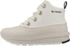 A side view of a white and beige Columbia boot. Podgląd zdjęcia produktu