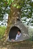 CACOON Domo Single Hängesessel ø 150 cm / 200 kg - Braun Produktbild-Vorschau 4